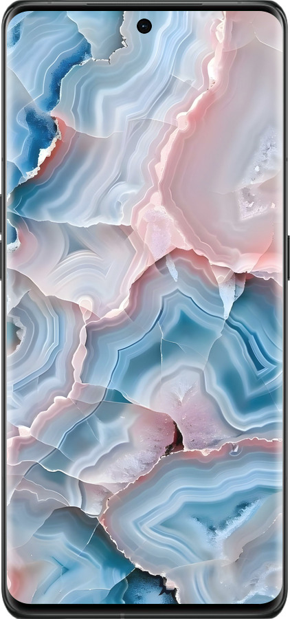 Силиконовый чехол Мрамор для Oppo Find X6 Pro - 6306u-3041 изображение 