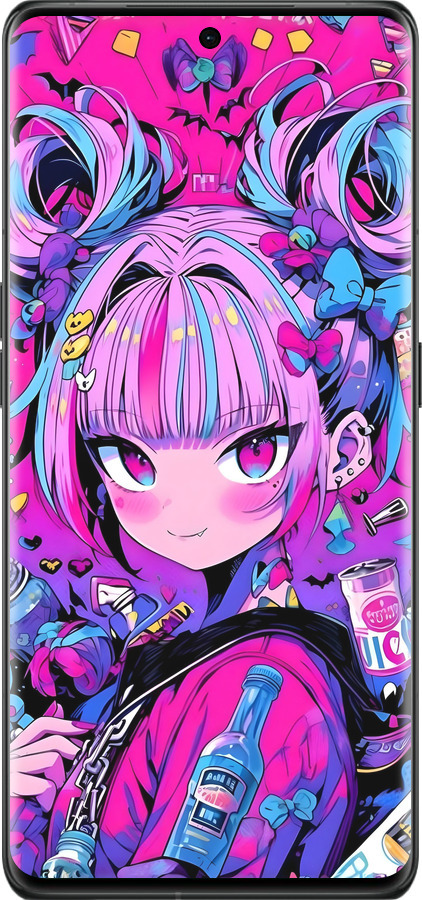 Силіконовий чехол Аніме мілаха для Oppo Find X6 Pro - 6314u-3041 изображение 