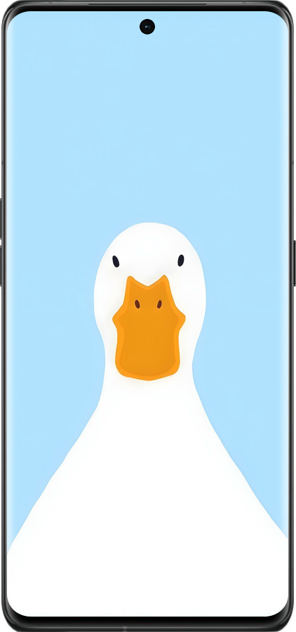 Силиконовый чехол Гусь для Oppo Find X6 Pro - 6350u-3041 изображение 