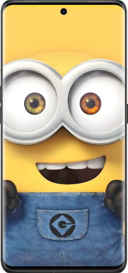 Силиконовый чехол Миньон для Oppo Find X6 Pro - 6389u-3041 изображение 