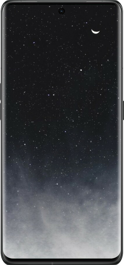 Силиконовый чехол Сині хмари, Синій місяць для Oppo Find X6 Pro - 6396u-3041 изображение 