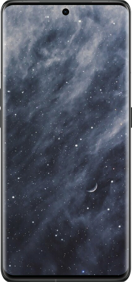 Силиконовый чехол Голубые облака, Голубая луна для Oppo Find X6 Pro - 6398u-3041 изображение 