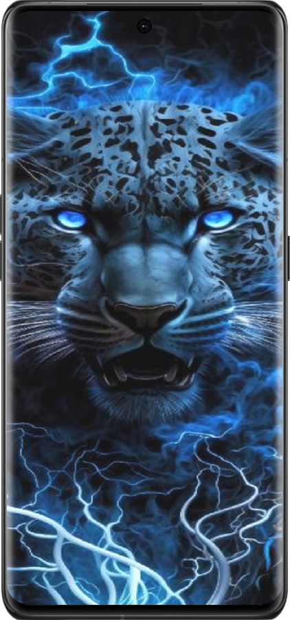 Силиконовый чехол Ледяной леопард для Oppo Find X6 Pro - 6460u-3041 изображение 