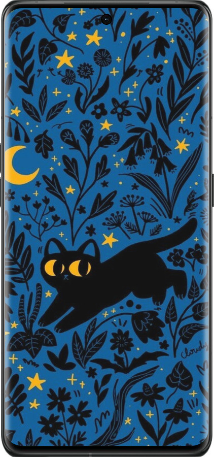 Силиконовый чехол Летняя ночь для Oppo Find X6 Pro - 6472u-3041 изображение 