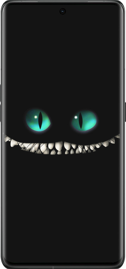 Силіконовий чехол Чеширський кіт для Oppo Find X6 Pro - 689u-3041 изображение 