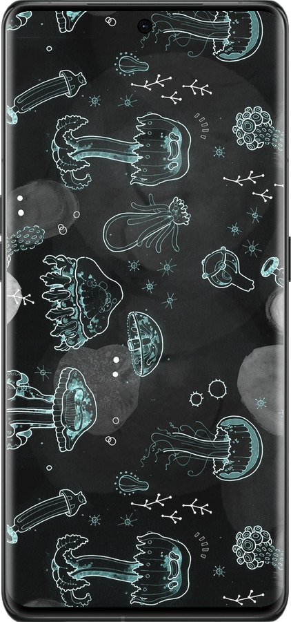 Силиконовый чехол Медузы для Oppo Find X6 Pro - 906u-3041 изображение 