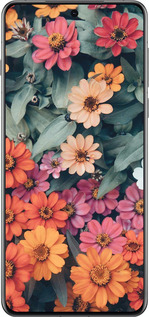 Силіконовий чехол Beauty flowers для Oppo Find X8 Pro - 4050u-3872 изображение 