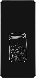 Силіконовий чехол Космос в банці для Oppo Find X8 Pro - 4297u-3872 изображение 