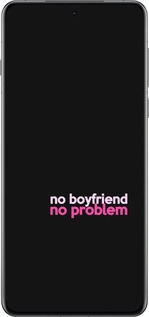 Силіконовий чехол no boyfriend no problem для Oppo Find X8 Pro - 4549u-3872 изображение 