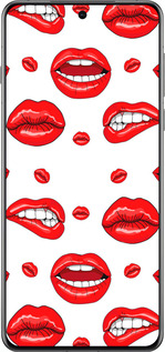 Силиконовый чехол Губы v3 для Oppo Find X8 Pro - 5477u-3872 изображение 