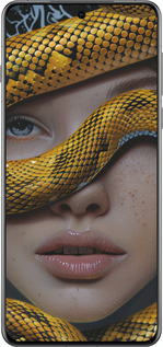 Силиконовый чехол Объятия змеи для Oppo Find X8 Pro - 6081u-3872 изображение 