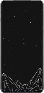 Силиконовый чехол Черно белые абстрактные горы для Oppo Find X8 Pro - 6437u-3872 изображение 