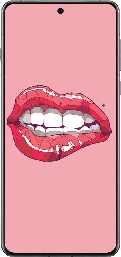 Силиконовый чехол Sexy lips для Oppo Find X8 Pro - 4174u-3872 изображение 