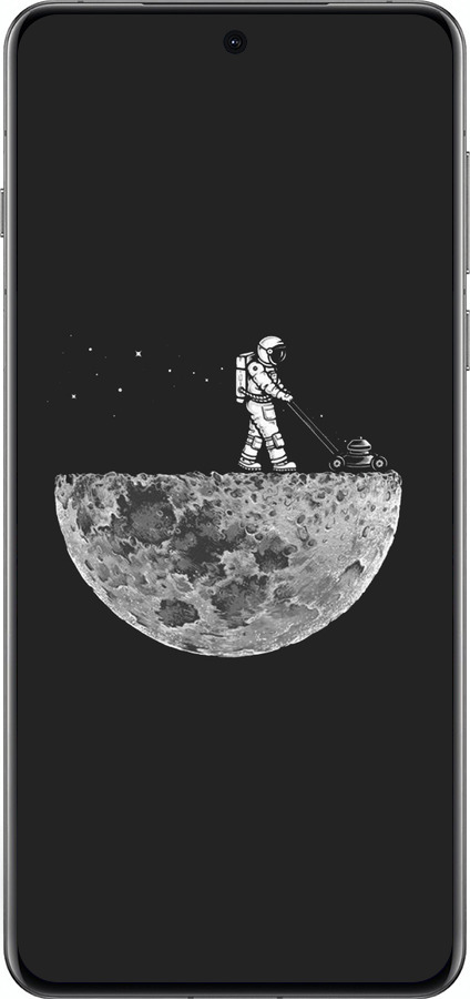 Силиконовый чехол Moon in dark для Oppo Find X8 Pro - 4176u-3872 изображение 