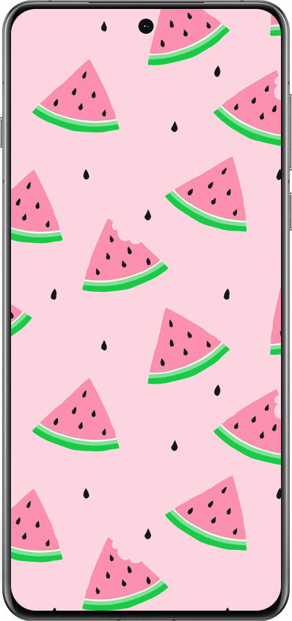 Силиконовый чехол Розовый арбуз для Oppo Find X8 Pro - 4314u-3872 изображение 