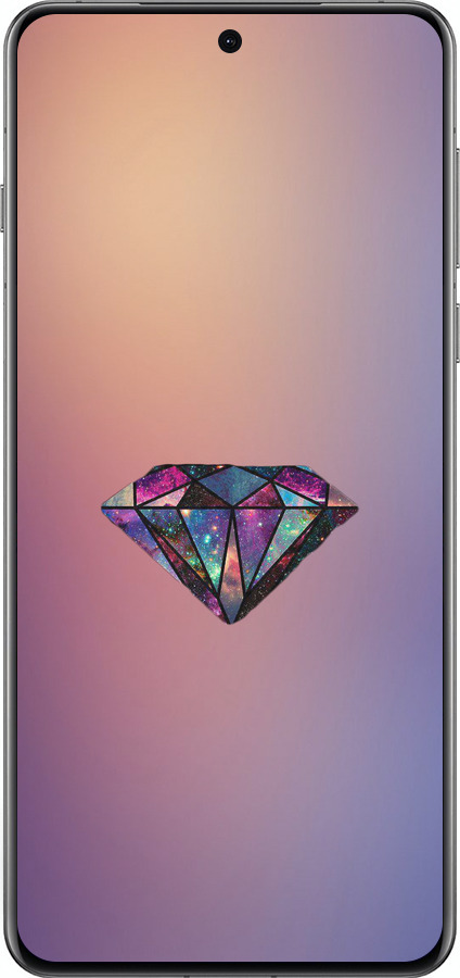 Силиконовый чехол Диамант для Oppo Find X8 Pro - 4352u-3872 изображение 