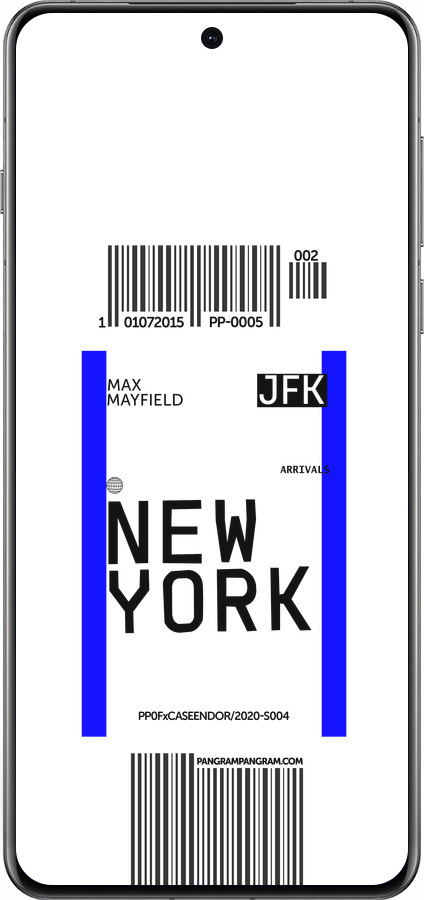 Силиконовый чехол New York для Oppo Find X8 Pro - 4861u-3872 изображение 