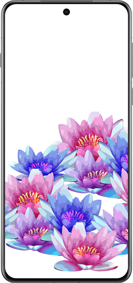 Силиконовый чехол Лотос для Oppo Find X8 Pro - 4862u-3872 изображение 
