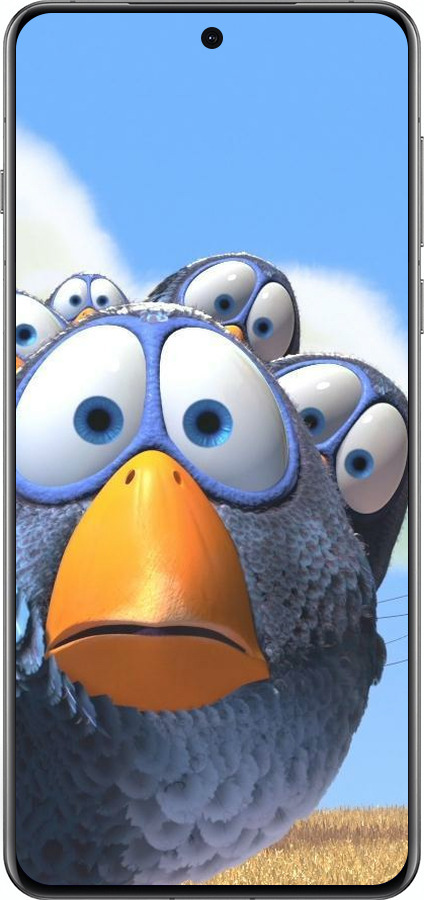 Силіконовий чехол Angry Birds для Oppo Find X8 Pro - 6008u-3872 изображение 