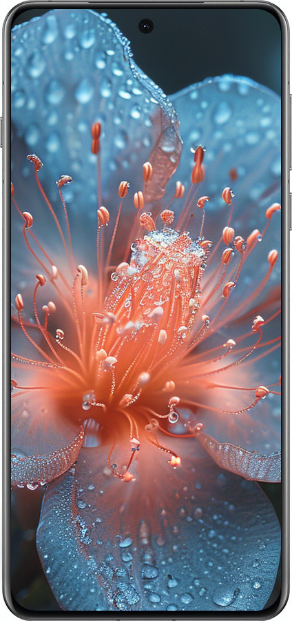 Силиконовый чехол Роса на цветке для Oppo Find X8 Pro - 6039u-3872 изображение 