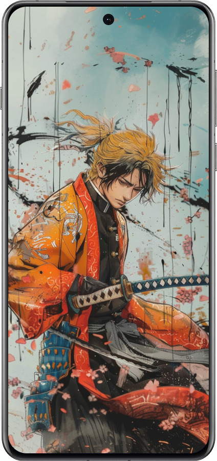 Силиконовый чехол Agatsuma Zenitsu: Убийца демонов для Oppo Find X8 Pro - 6118u-3872 изображение 