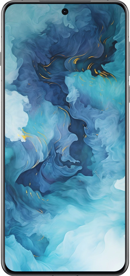 Силиконовый чехол Акварель для Oppo Find X8 Pro - 6320u-3872 изображение 
