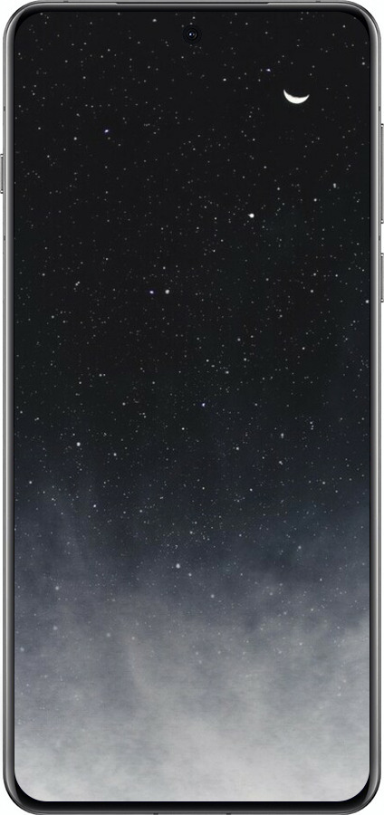 Силіконовий чехол Голубые облака, Голубая луна для Oppo Find X8 Pro - 6396u-3872 изображение 