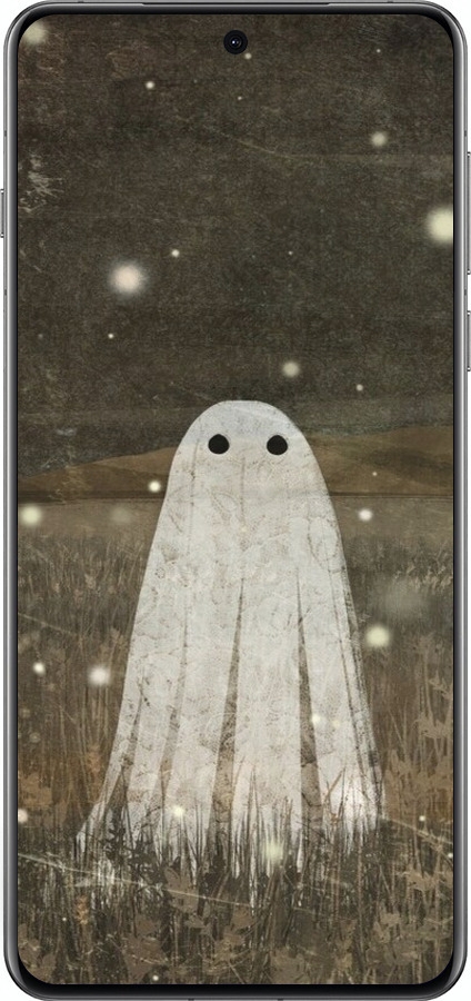 Силіконовий чехол Привид та світлячки для Oppo Find X8 Pro - 6406u-3872 изображение 