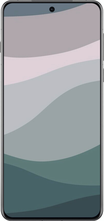 Силіконовий чехол З фіолетовим та бірюзовим ретро-стилем та хвилями для Oppo Find X8 Pro - 6533u-3872 изображение 