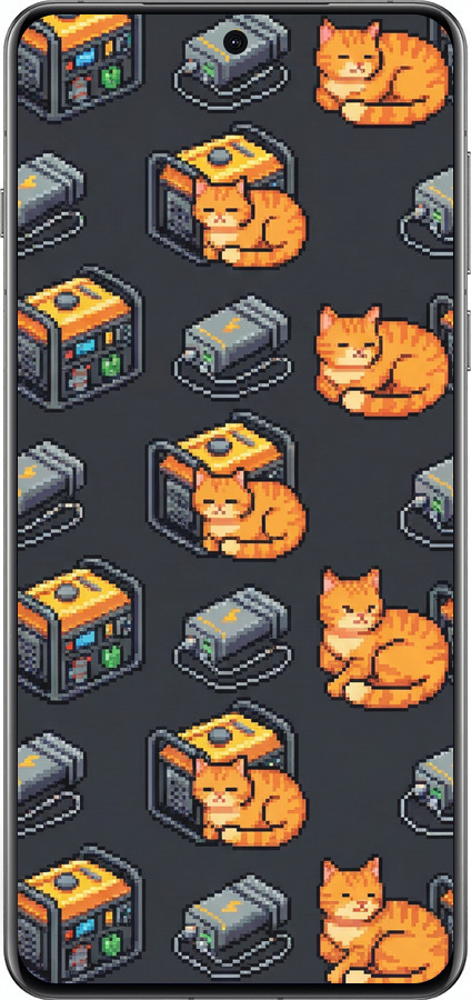 Силиконовый чехол Autonomous Zone для Oppo Find X8 Pro - 6771u-3872 изображение 