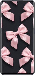 Силиконовый чехол Coquette Ribbons Dark Coquette для Oppo OPPO RENO 8T 5G - 6767u-3122 изображение 