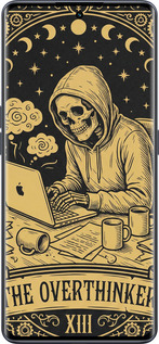 Силиконовый чехол The Overthinker для Oppo OPPO RENO 8T 5G - 6774u-3122 изображение 