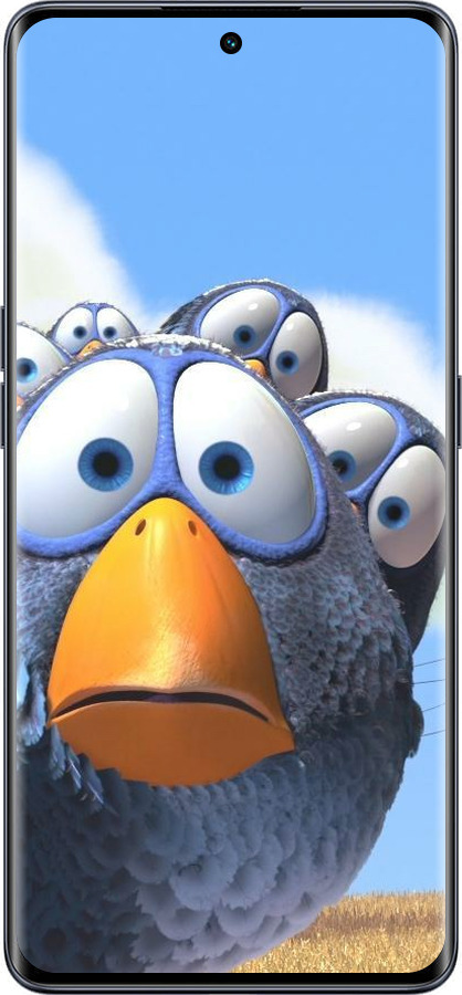Силиконовый чехол Angry Birds для Oppo OPPO RENO 8T 5G - 6008u-3122 изображение 