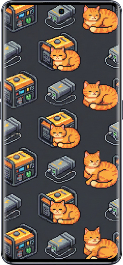 Силиконовый чехол Autonomous Zone для Oppo OPPO RENO 8T 5G - 6771u-3122 изображение 