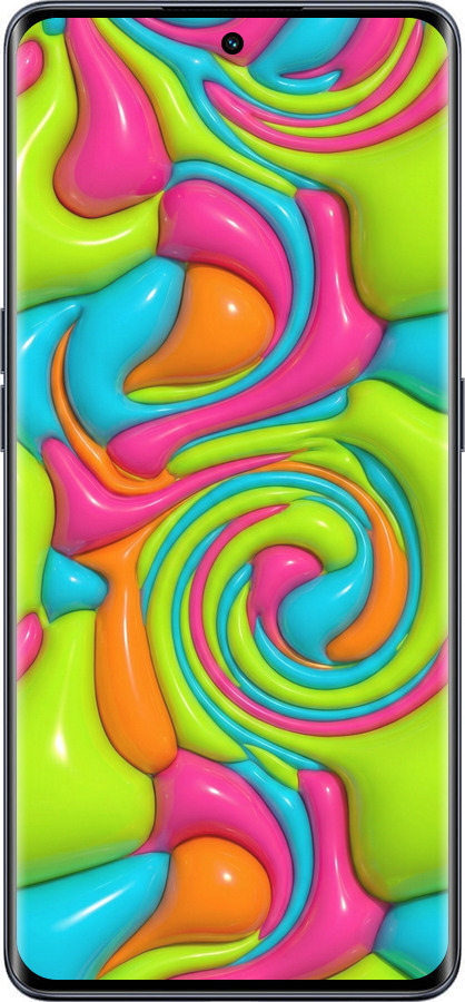 Силіконовий чехол Y2K Jelly Dream для Oppo OPPO RENO 8T 5G - 6780u-3122 изображение 