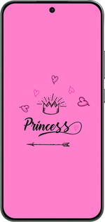 Силиконовый чехол Princess для Oppo RENO 14F 5G - 4361u-4091 изображение 