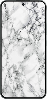 Силиконовый чехол Мрамор белый для Oppo RENO 14F 5G - 4480u-4091 изображение 