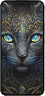 Силиконовый чехол Кошка для Oppo RENO 14F 5G - 5548u-4091 изображение 