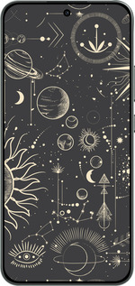 Силиконовый чехол Фаза луны для Oppo RENO 14F 5G - 5605u-4091 изображение 