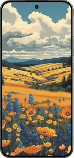 Силиконовый чехол Украинское поле для Oppo RENO 14F 5G - 6082u-4091 изображение 