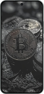 Силиконовый чехол Black Bitcoin для Oppo RENO 14F 5G - 6090u-4091 изображение 