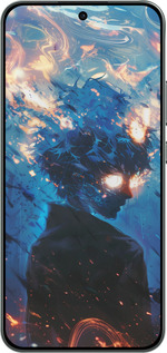 Силиконовый чехол Сатору Годжо для Oppo RENO 14F 5G - 6129u-4091 изображение 