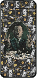 Силиконовый чехол Волк с валл стрит для Oppo RENO 14F 5G - 6287u-4091 изображение 