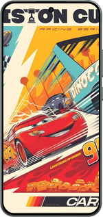 Силиконовый чехол Тачки для Oppo RENO 14F 5G - 6288u-4091 изображение 