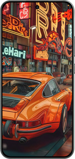 Силиконовый чехол Порше для Oppo RENO 14F 5G - 6334u-4091 изображение 