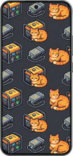 Силиконовый чехол Autonomous Zone для Oppo RENO 14F 5G - 6771u-4091 изображение 