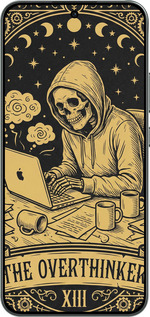 Силиконовый чехол The Overthinker для Oppo RENO 14F 5G - 6774u-4091 изображение 