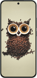 Силиконовый чехол Сова из кофе для Oppo RENO 14F 5G - 777u-4091 изображение 
