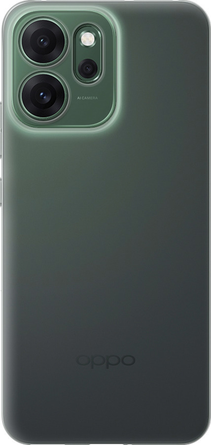 Силиконовый чехол Прозрачный для Oppo RENO 14F 5G - 5636u-4091 изображение 