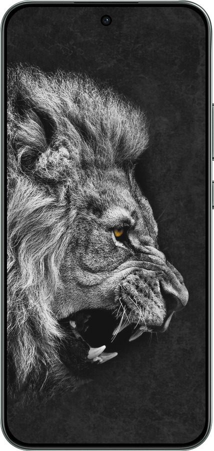 Силиконовый чехол Лев для Oppo RENO 14F 5G - 1080u-4091 изображение 